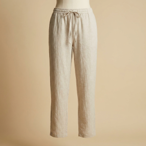 Linen Drawstring Pants