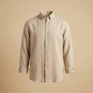 Linen Button-Up Shirt