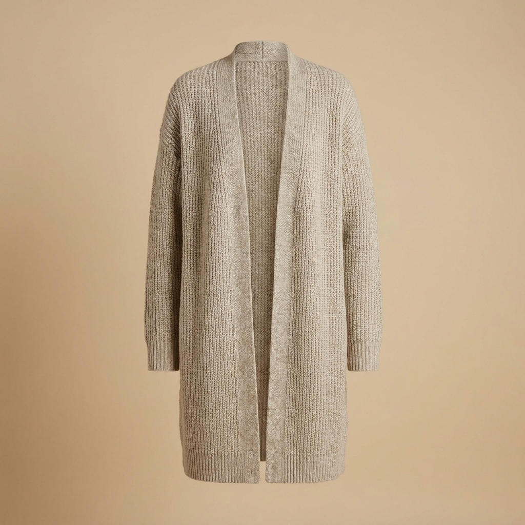 Longline Knit Cardigan